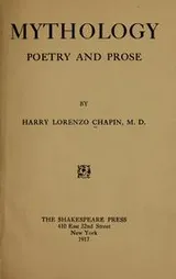 Cover of Mythology: poetry and prose