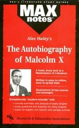 Cover of Autobiography of Malcolm X as told to Alex Haley, The (MAXNotes Literature Guides)