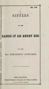 Cover of Sinners in the hands of an angry God