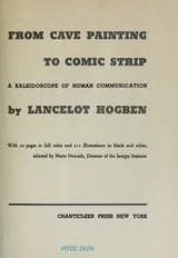 Cover of From cave painting to comic strip