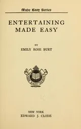 Cover of Entertaining made easy