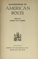 Cover of Masterpieces of American poets