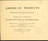 Cover of American products