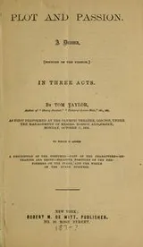 Cover of Plot and passion
