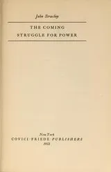 Cover of The coming struggle for power