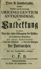Cover of Origines gentium antiquissimae, oder, Entdeckung der Zeiten