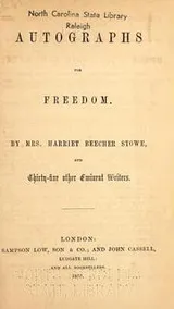 Cover of Autographs for freedom
