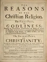 Cover of The reasons of the Christian religion