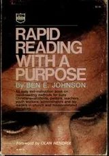Cover of Rapid reading with a purpose