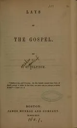 Cover of Lays of the gospel