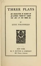 Cover of Three plays