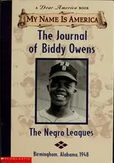 Cover of The journal of Biddy Owens, the Negro leagues