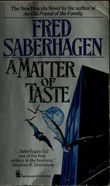 Cover of A matter of taste