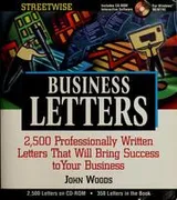 Cover of Streetwise business letters