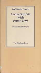 Cover of Conversations with Primo Levi