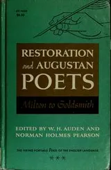 Cover of Restoration and Augustan poets