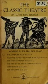 Cover of Six Italian plays