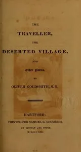 Cover of The traveller, The deserted village, and other poems