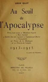 Cover of Au seuil de l'apocalypse