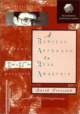 Cover of A radical approach to real analysis