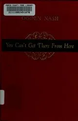 Cover of You can't get there from here
