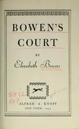 Cover of Bowen's Court