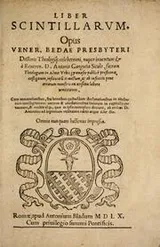 Cover of Liber scintillarum