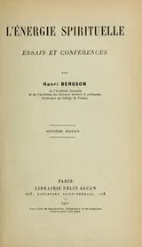 Cover of L'Energie spirituelle