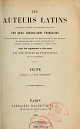 Cover of Livres I, II des Histoires