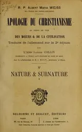 Cover of Apologie du christianisme au point de vue des moeurs & de la civilisation
