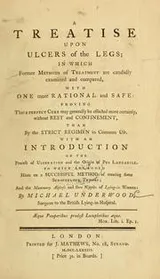 Cover of A treatise upon ulcers of the legs