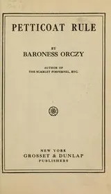 Cover of Petticoat rule