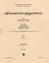 Cover of Lexical decomposition and lexical unity in the expression of derived verbal categories in modern Hebrew