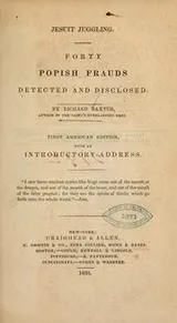 Cover of Jesuit juggling