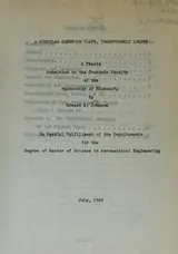 Cover of A circular sandwich plat, transversely loaded