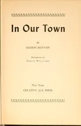 Cover of In our town