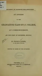 Cover of The necessity of continued self-education