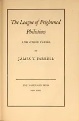 Cover of The league of frightened Philistines