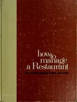 Cover of How to manage a restaurant or institutional food service