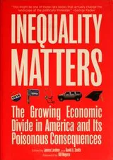 Cover of Inequality matters