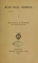 Cover of Music-hall sermons