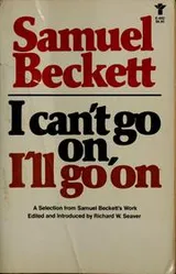 Cover of I can't go on, I'll go on