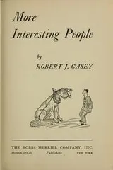 Cover of More interesting people