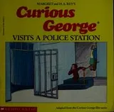 Cover of Curious George visits a police station