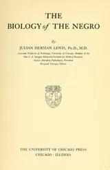 Cover of The biology of the Negro