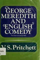 Cover of George Meredith and English comedy