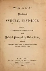 Cover of Wells' illustrated national hand-book