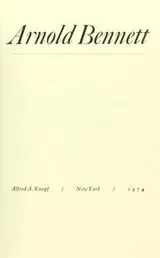 Cover of Arnold Bennett