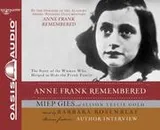 Cover of Anne Frank Remembered [sound recording]