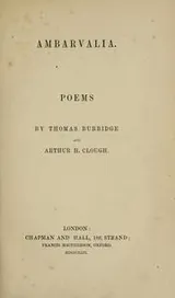 Cover of Ambarvalia